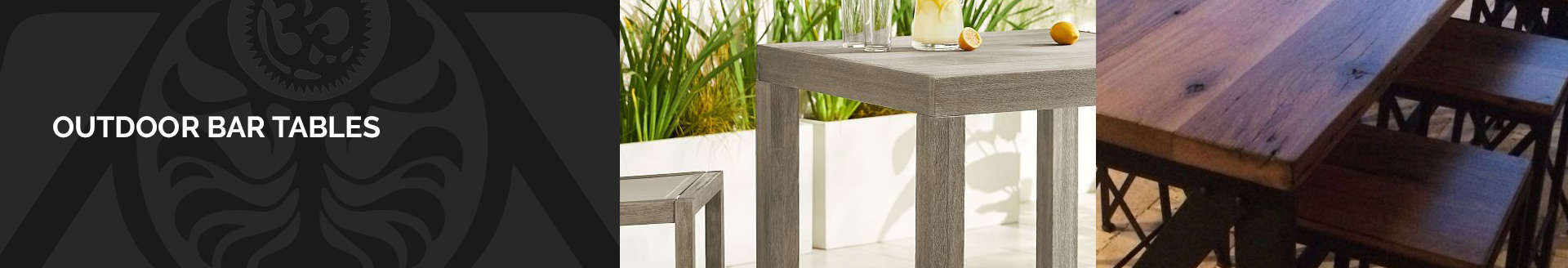 Outdoor Bar Tables catalogue manufacturers wholesale Bali Java Indonesia