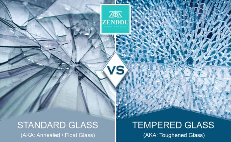 Standard Glass Annealed Float Vs Tempered Glass Toughened Glass