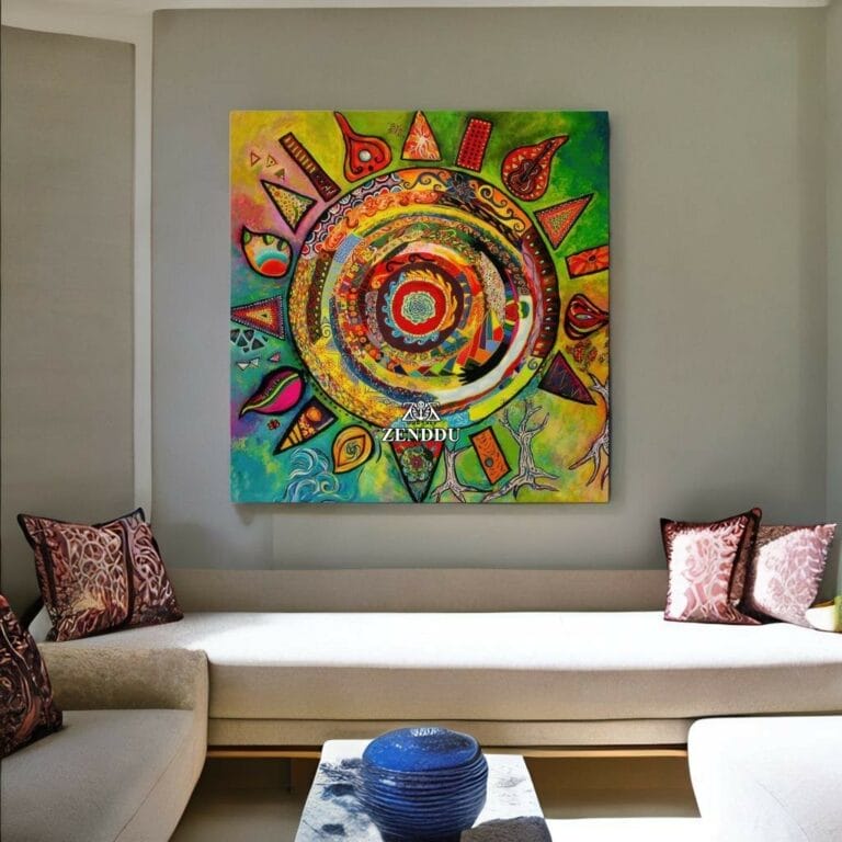 Bohemian Paintings Interior Decor Fine Art Hotel Manufacturers Wholesale Export Trade Suppliers Bali Java Indonesia 3