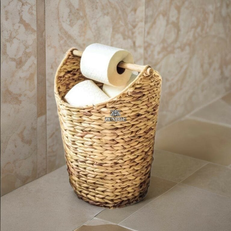 Water Hyacinth Toilet Roll Holders Bathroom Accessories Manufacturers Wholesale Export Trade Suppliers Bali Java Indonesia